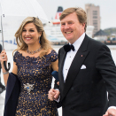 Gjestene ankommer operaen: Kong Willem-Alexander og Dronning Maxima. Foto: Jon Olav Nesvold / NTB scanpix