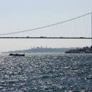 From Ankara, The King and Queen travelled to Istanbul. Soon after their arrival, The King and Queen had the chance to view the Bosporus Strait  (Photo: Leo)