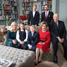 Julefotografering på Skaugum. Foto: Lise Åserud, NTB scanpix