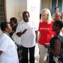 The Crown Princess visits UNAIDS supported programmes in Tanzania. Photo: Christian Lagaard, the Royal Court.