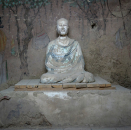 There are more than 45 000 square meters of murials and 2 000 painted sculptures in the Mogao Caves.  Photo: Heiko Junge, NTB scanpix