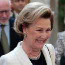 The Queen during her visit to the energy seminar. (Photo: Lise Åserud, NTB scanpix)