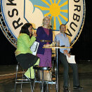 14 October: Crown Princess Mette-Marit addresses students on HIV and AIDS at nursing conference (Photo: Gorm Kallestad, Scanpix)