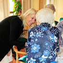 The Crown Princess at Gjerstad Care Facility (Photo: Gorm Kallestad / Scanpix)