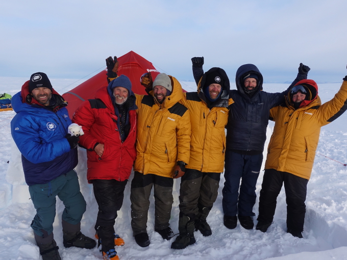 “It has been great fun to be with such knowledgeable and skilled people along the way,” said the Crown Prince. “I could not have done this without them.” Photo: Vegard Ulvang, UiT 
