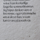 All the guests in the Palace Chapel received a sheet of seed paper in their programmes. The special greeting from Princess Ingrid Alexandra reflects her strong commitment to nature and the environment. Photo: Lise Åserud / NTB scanpix
