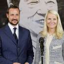 The Crown Prince and Crown Princess at the KIM Dae-Jung Peace Foundation (Photo: Lise Åserud, Scanpix)