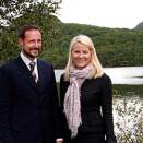 The Crown Prince and Crown Princess during their visit to Bjerkreim (Photo: Bjørn Sigurdsøn, Scanpix)