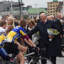 Langs Bryggen i Bergen. Foto: Sven Gj. Gjeruldsen, Det kongelige hoff