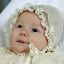 Maud Angelica Behn was baptized in the Palace Chapel 2 July 2003. Photo: Knut Falch / Scanpix.