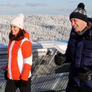 The Duke and Duchess of Cambridge in Holmenkollen. Photo: Cornelius Poppe / NTB scanpix