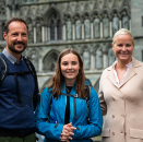 The Princess received her confirmation instruction at the Asker Church congregation under the direction of Provost Tor Øystein Våland and Vicar Karoline Astrup. Pilgrimage to Nidaros Cathedral was also part of the preparations. Photo: Kjartan Ovesen, NTB/NRK 