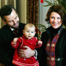 Princess Märtha Louise, Ari Behn and Maud Angelica. Photo: Knut Falch / Scanpix.