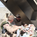 Crown Prince Haakon during a medic exercise in Afghanistan. Hand out picture from The Royal Court. For editorial use only - not for sale. Picture size: 5616x 3744 px, 4,06 Mb (Photo: Norwegian Armed Forces)