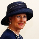 Queen Sonja during the welcoming ceremony (Photo: Lise Åserud / NTB scanpix)