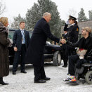 22 December: The King and Queen visit Sunnaas hospital (Photo: Håkon Mosvold Larsen / Scanpix)