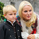 The Crown Princess and Prince Sverre Magnus (Photo: Fredrik Varfjell / NTB scanpix)