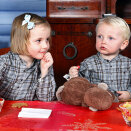 Princess Ingrid Alexandra and Prince Sverre Magnus, christmas 2007 (Photo: Lise Åserud, Scanpix)