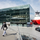 15 September: Crown Prince Haakon gives the opening speech during the celebration marking the opening of the new Stavanger Concert Hall (Photo: Tommy Ellingsen / NTB scanpix).
