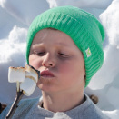 Prince Sverre Magnus enjoying marshmallows (Photo: Lise Åserud, NTB Scanpix)