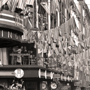 7 June 1945: The Royal motorcade passing through <i>Torggaten</i> in Oslo (Photo: NTB / Scanpix)