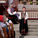 Princess Märtha Louise read from 1 Corinthians: "But the greatest of these is love." Photo: Lise Åserud, NTB scanpix
