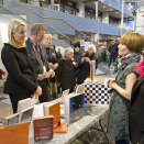 1 December: The Crown Princess attends World Aids Day event at Romsås Frivillighetssentral (Photo: Terje Bendiksby / Scanpix)