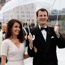 Gjestene ankommer operaen: Prins Joachim og Prinsesse Marie av Danmark. Foto: Jon Olav Nesvold / NTB scanpix