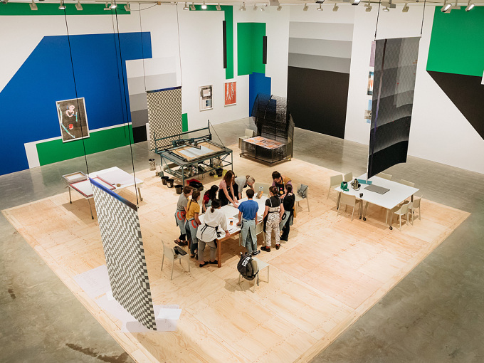 Ciara Phillips' workshop. Photo: Daniel Boud