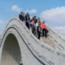 UWC Changshu is situated on an island in the Yangtze River Delta. The Queen was given a guided tour of the campus. Photo: Tim Haukenes