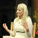 28 July: The Crown Princess attends "Tro, håp og kjærlighet" in Nidaros Cathedral (Photo: Ned Alley / Scanpix)