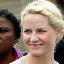 The Crown Princess in Ekumpuanoa (Photo: Lise Åserud / Scanpix)