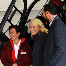 22 October: Crown Prince Haakon and Crown Princess Mette-Marit visit the Norwegian Air Ambulance Foundation at Ål (Photo: Beate A. Tecza, Stella Pictures) 