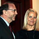The Crown Princess and UNAIDS' Director Peter Piot attend several events in Managua together (Photo: Lise Åserud, Scanpix)