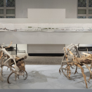 Verk i utstillingen "Historier. Tre generasjoner samiske kunstnere": Iver Jåks, Begjær (2002), courtesy of Galleri Dobloug. Bildet er kun til redaksjonell bruk - ikke for salg. Foto: Øivind Möller Bakken, Det kongelige hoff