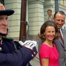 In the Palace Square. Photo: NTB arkiv / Scanpix
