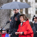 Her Majesty Queen Sonja gives a speech during the official unveiling of "Maman". Photo: Øivind Møller Bakken, The Royal Court.