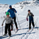 The Crown Prince Family skiing at Beitostølen (Photo: Lise Åserud, NTB Scanpix)
