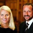 The Crown Prince and Crown Princess on the last day of their County visit to Roglanand (Photo: Bjørn Sigurdsøn, Scanpix)