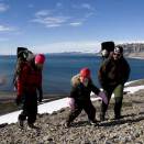 The Crown Prince and Crown Princess' family spent a few weeks on Svalbard - Spitsbergen - in June (Photo: Veronica Melå, The Royal Court)