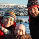 The Princess with the Crown Prince and Crown Princess  (Photo: Knut Kollandsrud, The Royal Court)
