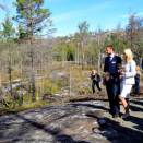 The effects of the forest fire in Mykland are still easy to see (Photo: Gorm Kallestad / Scanpix)