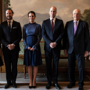 Official photographs in the Bird Room. Photo: Vidar Ruud / NTB scanpix