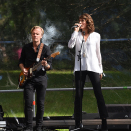 Kari Bremnes var blant artistene som underholdt. Foto: Sven Gj. Gjeruldsen, Det kongelige hoff