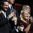 11 December: The Crown Prince and Crown Princess attend the traditional Peace Prize Concert (Photo: Lise Åserud, Scanpix)