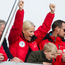 The Crown Prince and Crown Princess with Prince Sverre Magnus (Photo: Stella pictures)