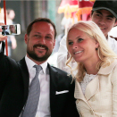  - a good opportunity for a selfie.  Photo: Lise Åserud, NTB scanpix