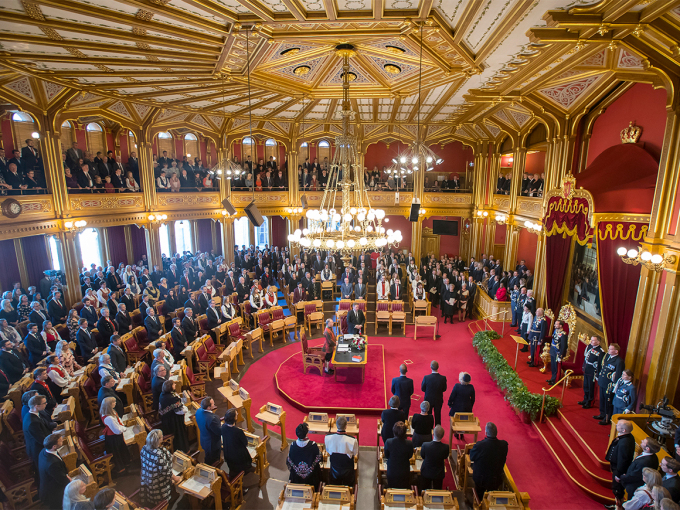 Formal opening of the 162nd Storting. Photo: Heiko Junge NTB scanpix