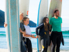 Kronprinsfamilien surfer 