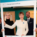 The President and the Crown Prince and Crown Princess at the Norwegian-Estonian Business Forum. Photo: Lise Åserud, NTB scanpix.